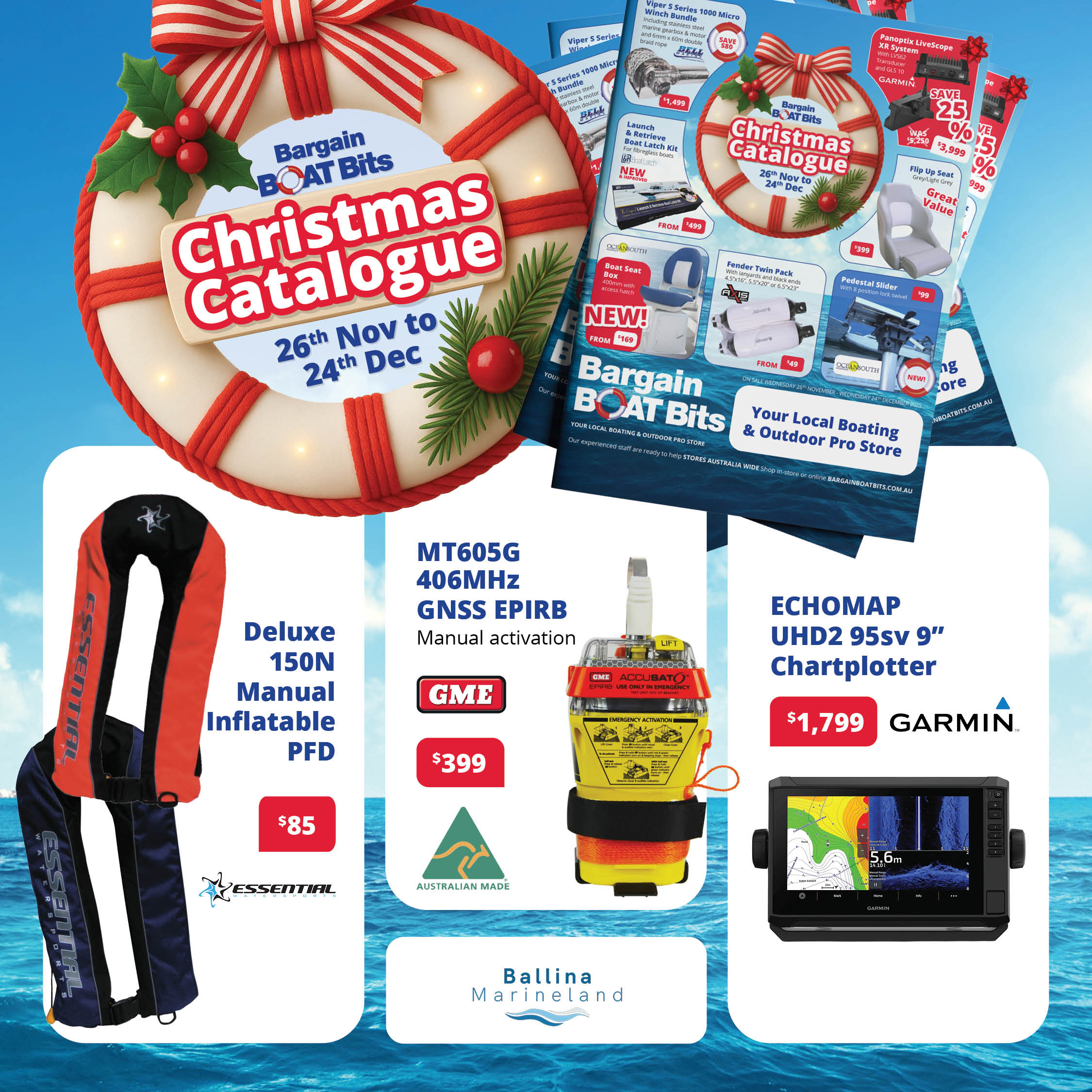 Bargain Boat Bits Christmas Catalogue 